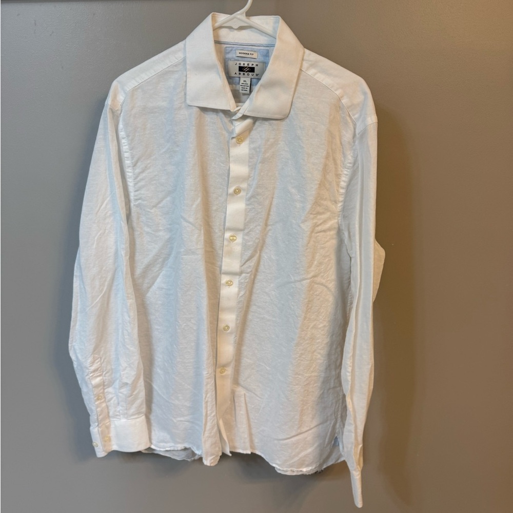 Joseph Abboud Crisp White Dress Shirt